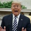 The Washington Post: Пресс-конференция из 'Сумеречной зоны' (Президент США Дональд Трамп во время пресс-конференции в Овальном кабинете Белого дома в Вашингтоне …) Президент США Дональ…