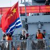 Морской бой: Китай пошел наперерез американской армаде (На фото: корабли ВМС Китая (Фото: Юрий Смитюк/ТАСС)) На фото: корабли ВМС…
