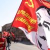 Первомай в Петербурге: тайна третьей колонны (Шествие КПРФ на первомайской демонстрации в Петербурге | Дарья Драй © ИА REGNUM) Шествие КПРФ на перв…