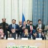 Россия забрала у Америки право быть шерифом на Ближнем Востоке (На фото: форум Межафганский диалог в Москве (Фото: AP/ТАСС)) На фото: форум Межаф…
