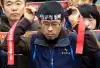 Арестованный южнокорейский профсоюзный лидер назван лауреатом премии 'Свобода от страха' за 2016 г. (Han Sang-gyun, Korean Confederation of Trade Unions president) Han Sang-gyun, Korea…