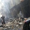 На гуманитарную паузу в Алеппо боевики ответили минометным огнем (Ситуация в Алеппо. Архивное фото) Ситуация в Алеппо. А…