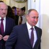У Лукашенко с Путиным осталась пара нерешенных проблем (На фото: президент России Владимир Путин и президент Белоруссии Александр Лукашенко (справа налево) …) На фото: президент Р…
