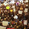 'Профессиональные протестующие': Трамп о демонстрациях против его избрания