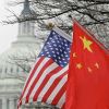 Пекин наказал 'государственных' журналистов США (Флаги США и Китая | © AP Photo / Charles Dharapak) Флаги США и Китая | …