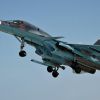 Новейшие российские разработки против беспилотников США (Многофункциональный истребитель-бомбардировщик ВКС РФ Су-34 с модулями РЭБ Хибины на законцовках кры…) Многофункциональный …