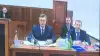 Фактор 'Правого сектора' и страх власти - как сорвали допрос Януковича (Виктор Янукович на видеодопросе | скриншот с видео Радио Свобода в YouTube) Виктор Янукович на в…