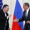 Raseef22: 'Мы живем в новом мире, управляемом США и Россией' (Встреча главы МИД РФ С. Лаврова с госсекретарем США М. Помпео | © AP Photo, Pavel Golovkin, Pool) Встреча главы МИД РФ…