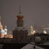 Newsweek (США): может ли Запад справиться с Путиным? (Спасская башня Московского Кремля, храм Богоявления Господня и Покровский собор | © РИА Новости, Нат…) Спасская башня Моско…