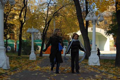 Парк «сад Эрмитаж». Москва. «Осеннее Счастье». Фото: Михаил Коновалов Парк сад Эрмитаж. Мо…