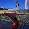В ночь после Дня Победы в центре Риги появилась красная звезда (В ночь после Дня Победы в центре Риги появилась красная звезда) В ночь после Дня Поб…