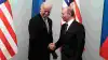 Путин и Байден: встреча на канате (Рисунок по теме: Путин и Байден) Рисунок по теме: Пут…