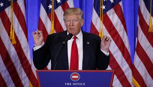 Первая пресс-конференция Трампа REUTERS Lucas Jackson Первая пресс-конфере…