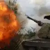 Донецкий фронт. Российская армия подходит к Угледару с севера (© РИА Новости . Станислав Красильников / Боевая работа САУ Мста-С ЦВО на Авдеевском направлении) © РИА Новости . Стан…