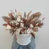 Украшения и аксессуары для дома из сухоцветов