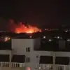 Массированная атака беспилотников. Главное на Украине (© Фото : скриншот видео из соцсетей / последствия атаки БПЛА на Воронеж) © Фото : скриншот ви…