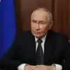 Неуязвимый 'Орешник', ответ на агрессию, будущее СВО. Обращение Владимира Путина (© POOL / Президент Владимир Путин выступил с заявлением о ситуации в зоне СВО) © POOL / Президент В…