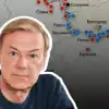 Полковник Геннадий Алехин: Россия под Курахово загнала ВСУ в огневые мешки и мчится к трассе на Запорожье (© Украина.ру / Алехин. Карта СВО) © Украина.ру / Алехи…