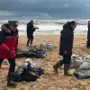 Перерабатывающие предприятия перестали принимать загрязненный песок с пляжей Анапы (Фото: телеграм-канал губернатора Краснодарского края Вениамина Кондратьева / t.me/kondratyevvi) Фото: телеграм-канал…