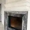 Камины и порталы из мрамора в Москве и Подмосковье - облицовка черным, белым натуральным камнем