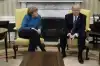 Трамп вручил Меркель счет на 300 миллиардов за услуги НАТО - СМИ (Ангела Меркель и Дональд Трамп | Фото: Evan Vucci / AP) Ангела Меркель и Дон…