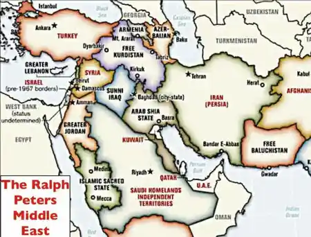 Если посмотреть на карту Нового Ближнего Востока Если посмотреть на к…